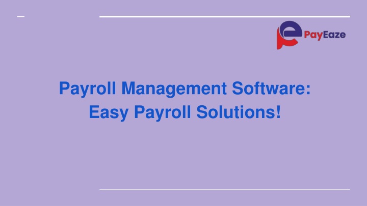 payroll management software easy payroll solutions