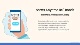 Fastest Bail Bonds for Immediate Assistance Anytime, Anywhere