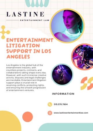 Entertainment Litigation Support in Los Angeles: Expert Legal Solutions for the