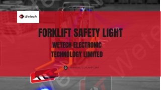 Forklift Safety Light