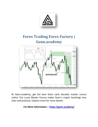 Forex Trading Forex Factory | Gann.academy