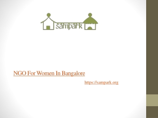 NGO For Women In Bangalore