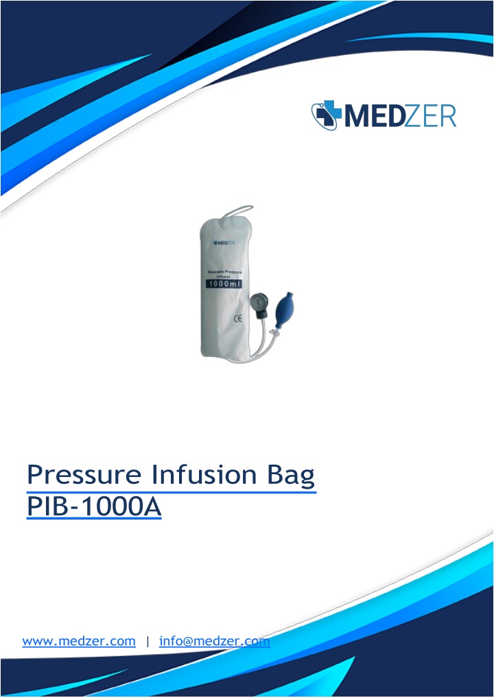 pressure infusion bag pib 1000a