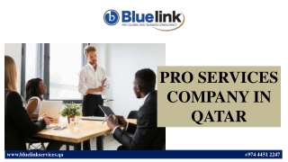 PRO SERVICES COMPANY IN QATAR