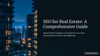 SEO-for-Real-Estate-A-Comprehensive-Guide