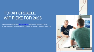 Affordable WiFi Connection Near Me Top Picks for 2025