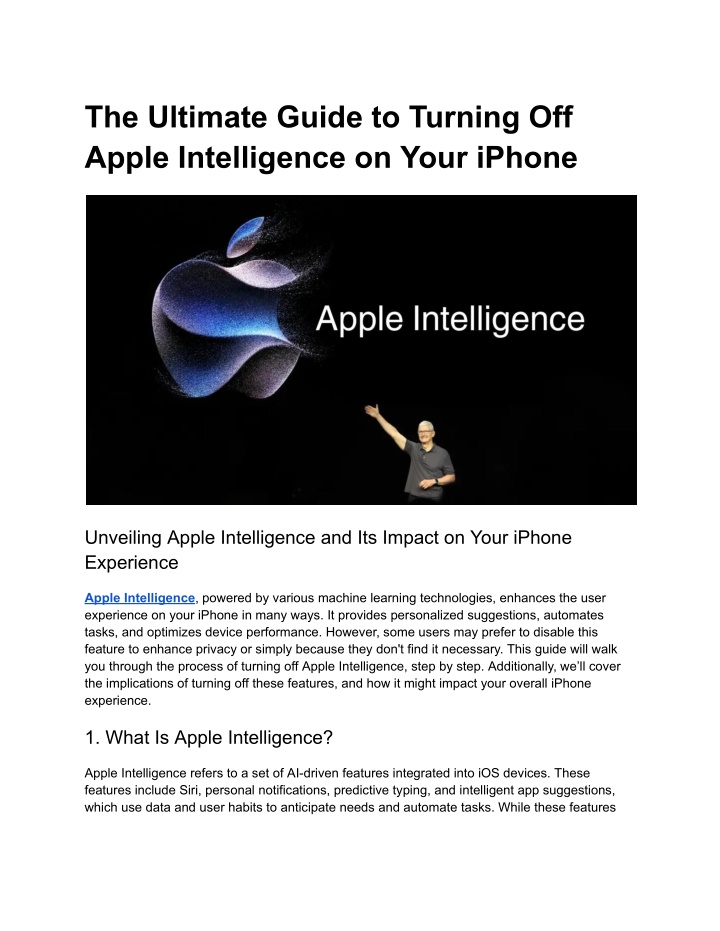 the ultimate guide to turning off apple