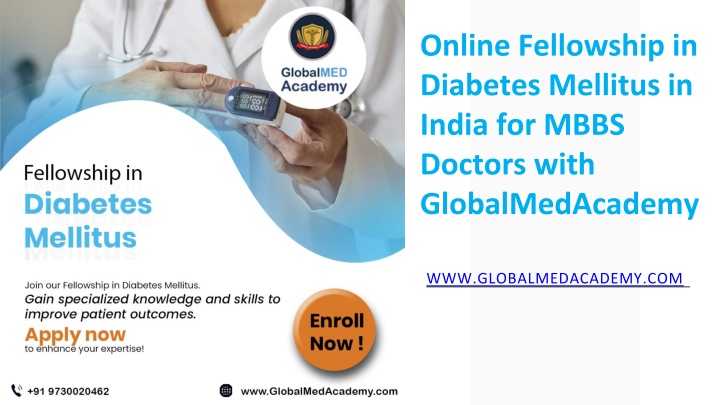 online fellowship in diabetes mellitus in india