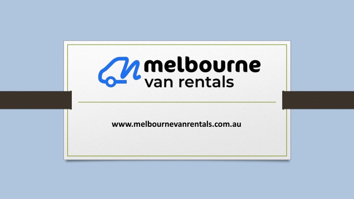 www melbournevanrentals com au