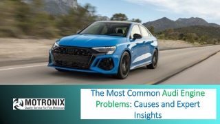 The Most Common Audi Engine Problems Causes and Expert Insights