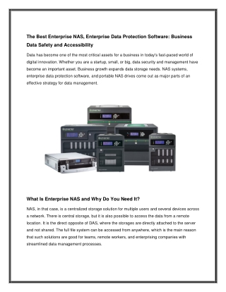 Trusted Enterprise Data Protection Software for Your Organization