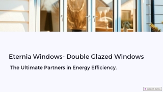 eternia windows double glazed windows