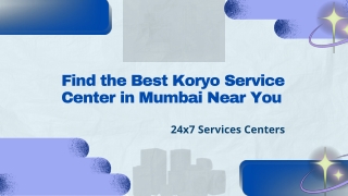 find the best koryo service center in mumbai near