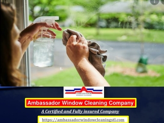 Professional  Residential Window Cleaning Services in St Louis, Missouri