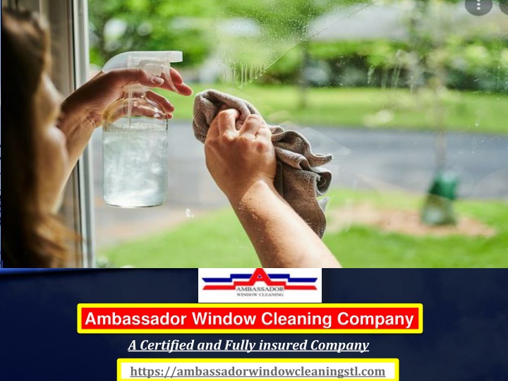 ambassador window cleaning company