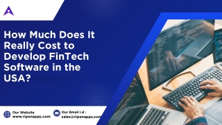 How Much Does It Really Cost to Develop FinTech Software in the USA?