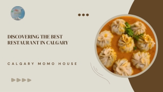 Discovering the Best Restaurant in Calgary : Calgary Momo House