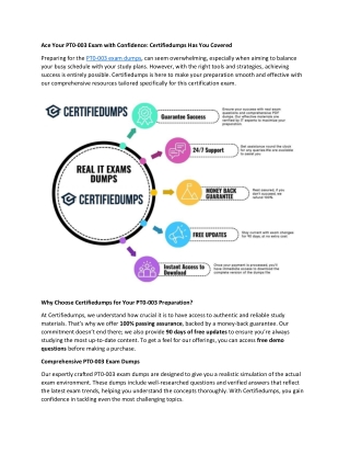 ace your pt0 003 exam with confidence