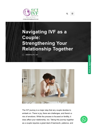 Navigating IVF: Strengthening Your Relationship Together