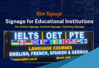 Get Educational Institutions Signage | School Sign Board | Coaching Signage