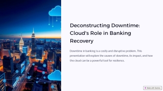 deconstructing downtime cloud s role in banking