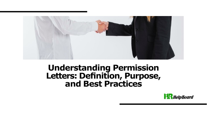 understanding permission letters de nition