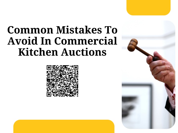 common mistakes to avoid in commercial kitchen