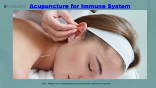 Acupuncture for Immune System