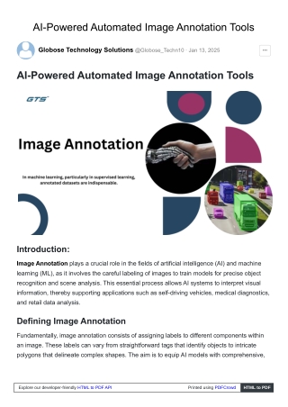 ai powered automated image annotation tools