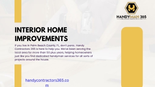 Handy Man Exterior Home Repair Services