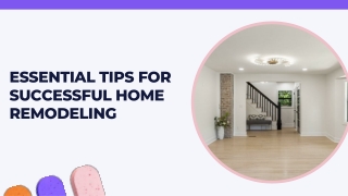 Essential Tips For Successful Home Remodeling