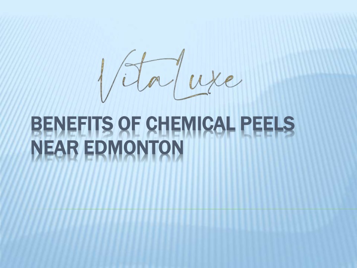 benefits of chemical peels benefits of chemical