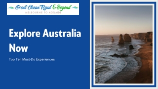 Top ten best things to do in australia