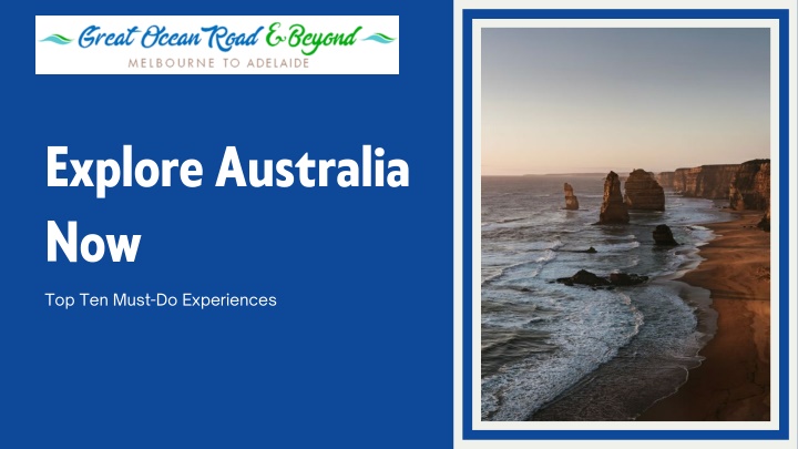 explore australia now