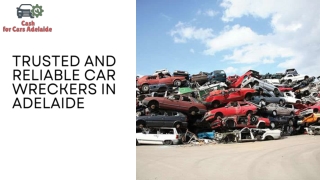 Trusted and Reliable Car Wreckers in Adelaide