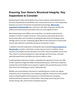 ensuring your home s structural integrity