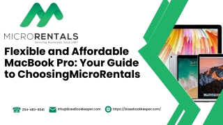 Flexible and Affordable MacBook Pro Your Guide to ChoosingMicroRentals