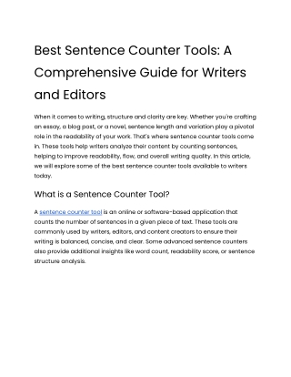 Best Sentence Counter Tools_ A Comprehensive Guide for Writers and Editors (1)