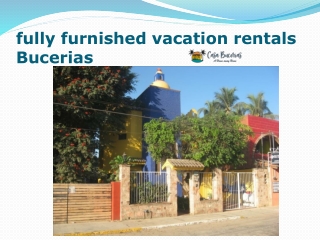 fully furnished vacation rentals Bucerias