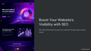 Boost Your Website's Visibility with SEO