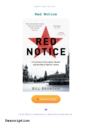 Books Red Notice
