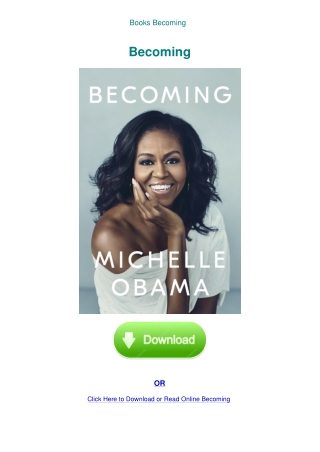 Books Becoming
