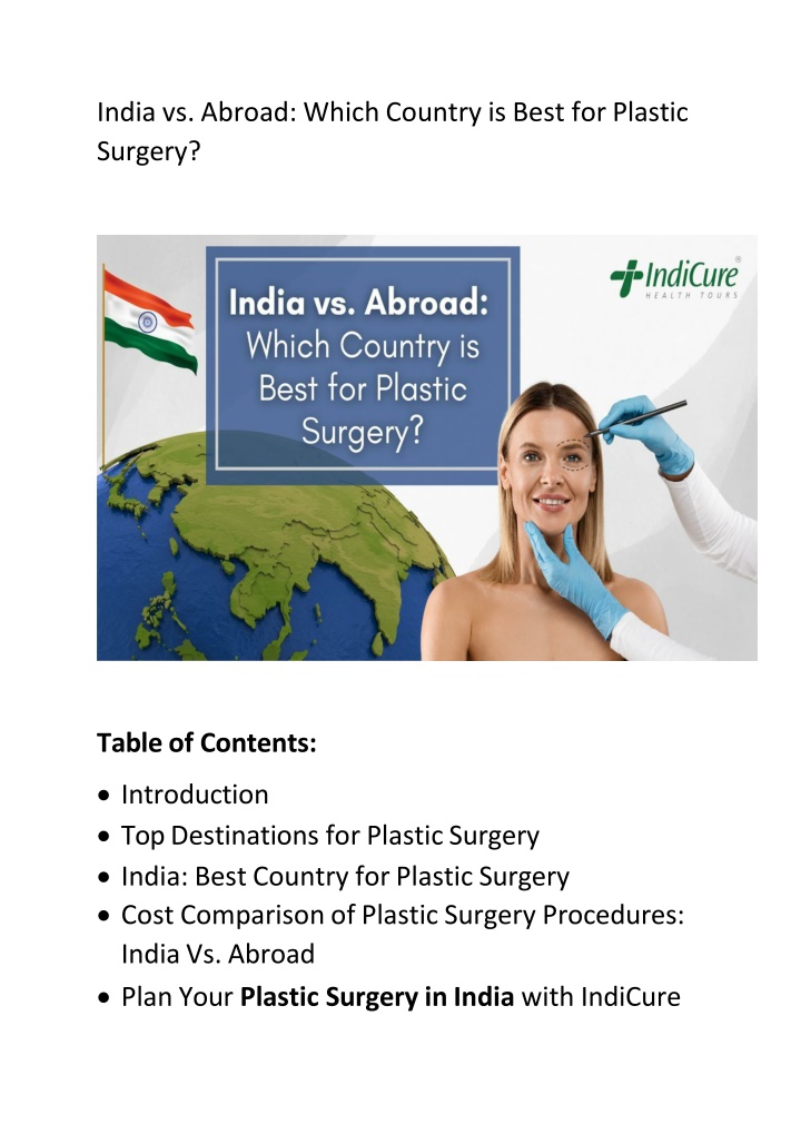 india vs abroad which country is best for plastic