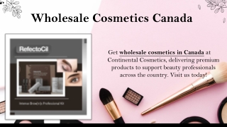 Wholesale Cosmetics Canada