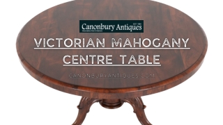 Victorian Mahogany Centre Table