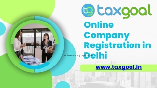 Online company registration in Delhi