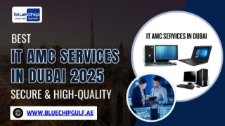 Best IT AMC Services In Dubai 2025 Secure & High-Quality