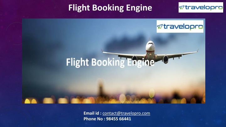 flight booking engine