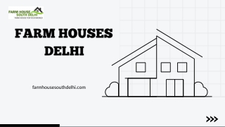 Farm Houses Delhi – Live Amidst Nature with Farmhousesouthdelhi
