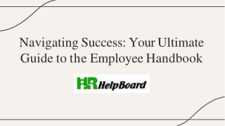 navigating success your ultimate guide to the employee handbook